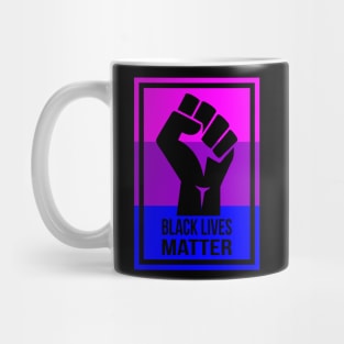 fist - bisexual BLM Mug